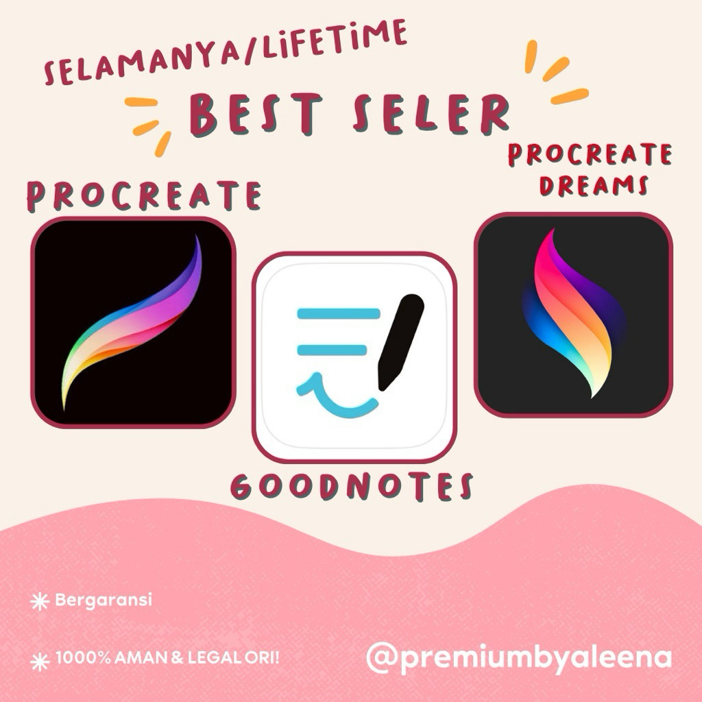 PROCREATE GOODNOTES PROCREATE DREAMS IOS