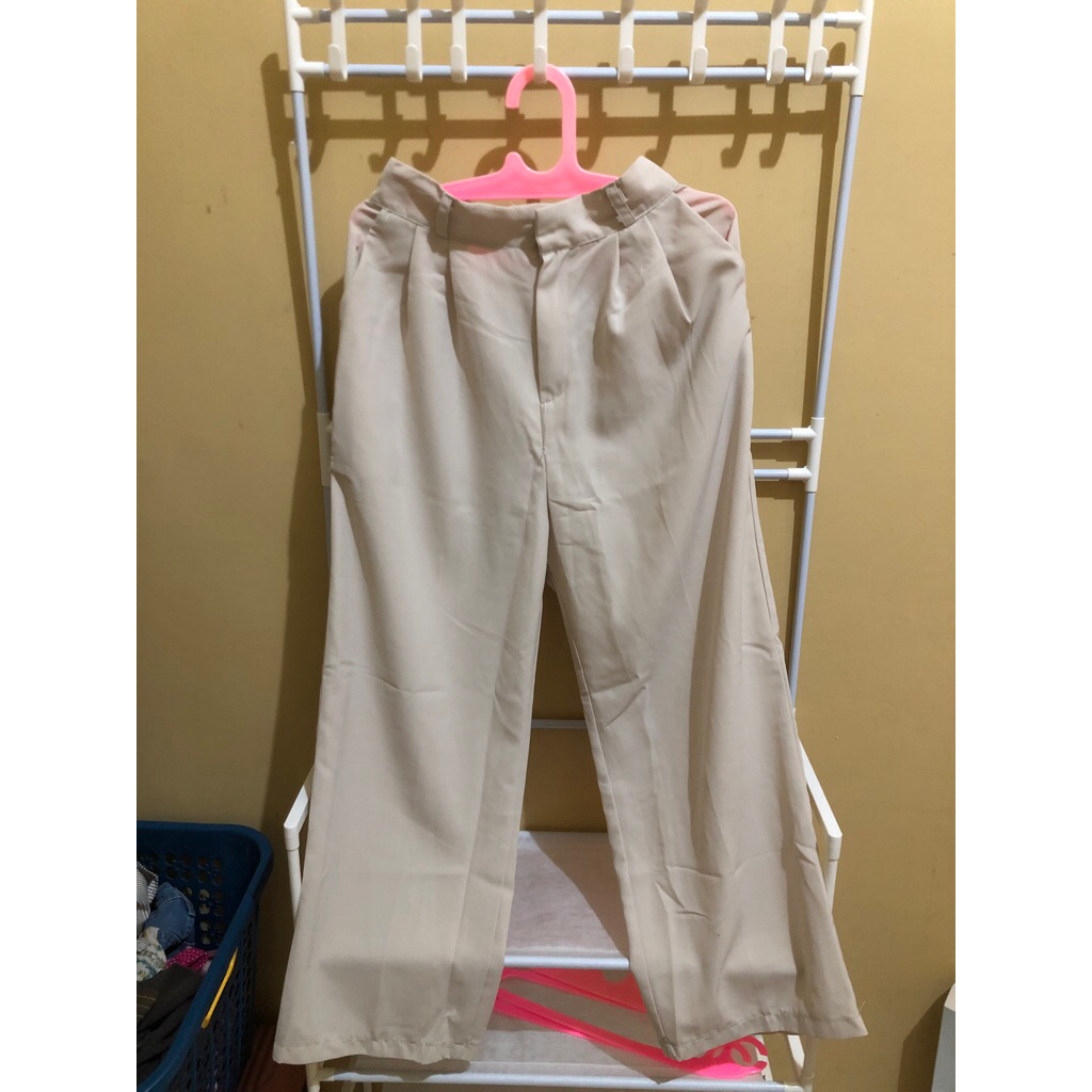 preloved celana kulot ivory