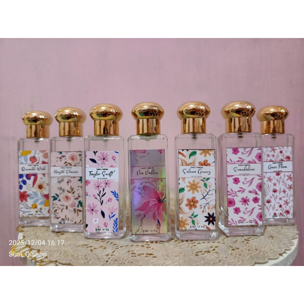 Paket Usaha 10pcs Parfum Thailand 35ml