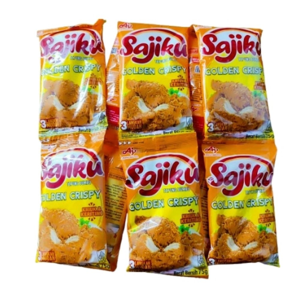 Sajiku Golden Crispy 75g / Sajiku Tepung Bumbu Golden Crispy
