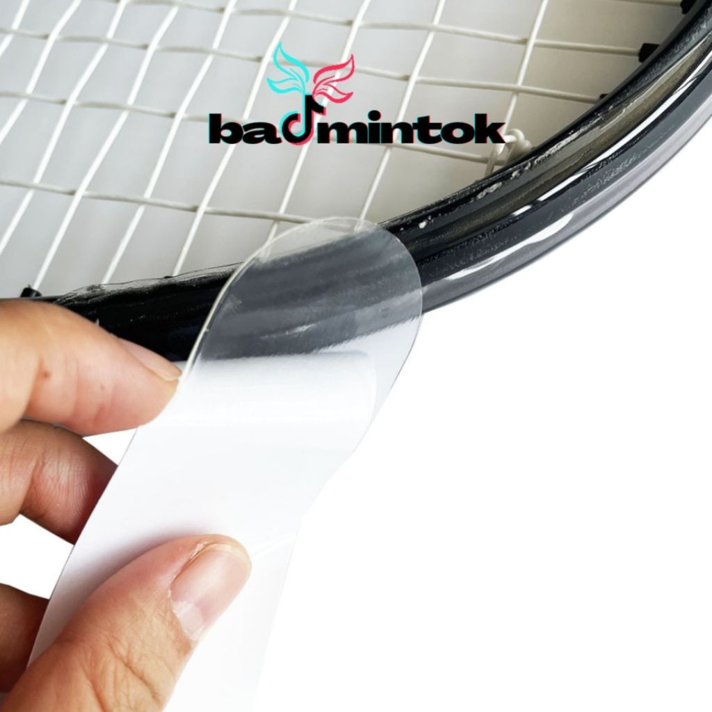 Sticker Stiker Pelindung Raket Tenis - Squash - Padel Racket Frame Protector