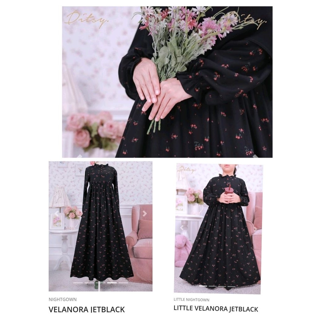 Ditsy Nightgown prayer set Desember 2025 #livebyrequest#