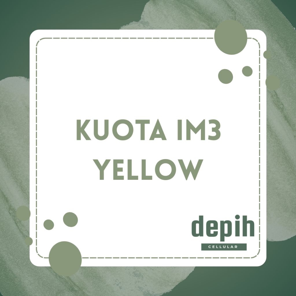 TERMURAH kuota data internet im3 indosat yellow 1GB 1.5GB 5GB