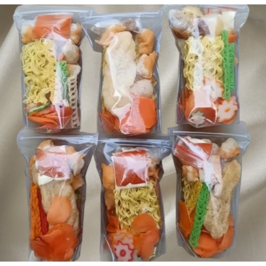 Seblak Bumbu Basah Komplit — Seblak Instan Pedas Siap Masak | Paket Seblak Kuah / Kering Praktis