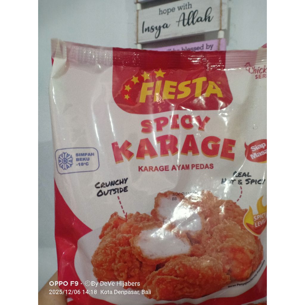 Fiesta Spicy KARAGE 400gr