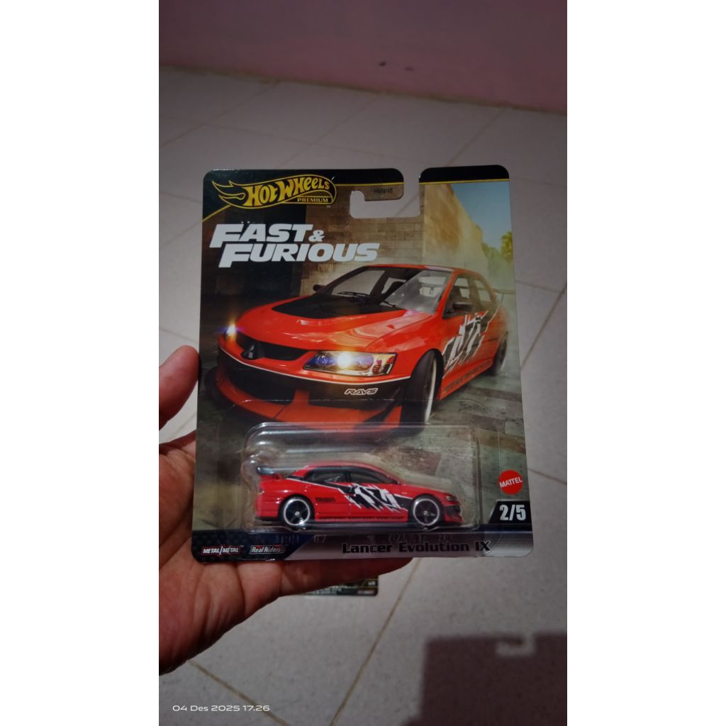 HOTWHEELS Lancer Evolution IX Fast and Furious