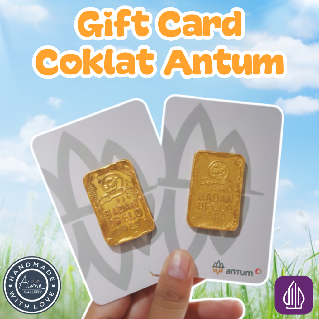 READY STOK MINI GIFT COKLAT GOLD EMAS BATANGAN ANTUM HADIAH MUNGIL LUCU UNIK MURAH HALAL