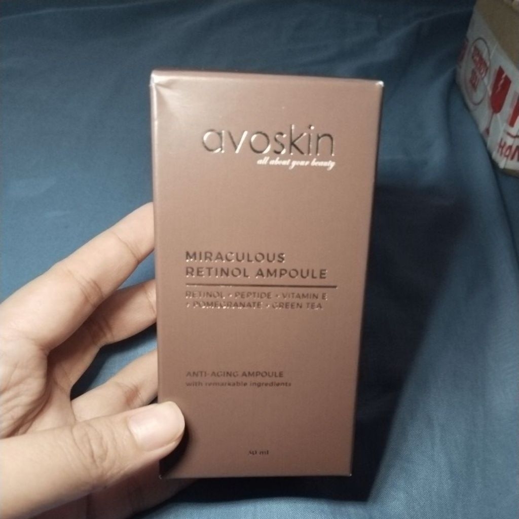 Avoskin Miraculous Retinol Ampoule 30ml [NEW SEGEL BUKAN PRELOVED] (100% ORIGINAL)