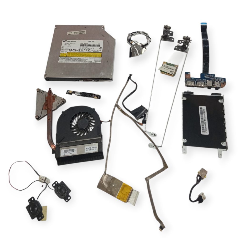 sparepart laptop Acer aspire 4740 fan kipas prosesor speaker brecket hardisk fleksibel wificard flek