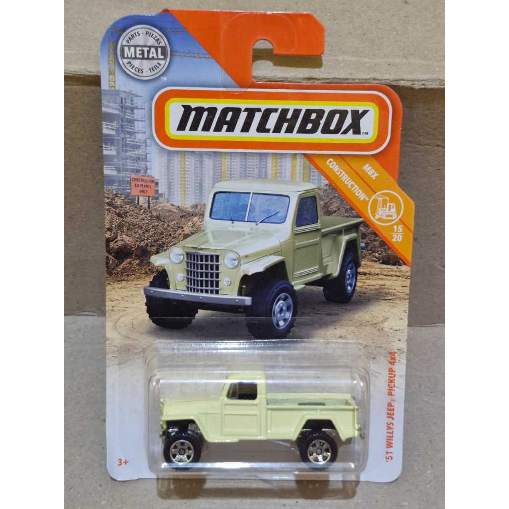 Matchbox 51 Willys Jeep Pickup 4x4
