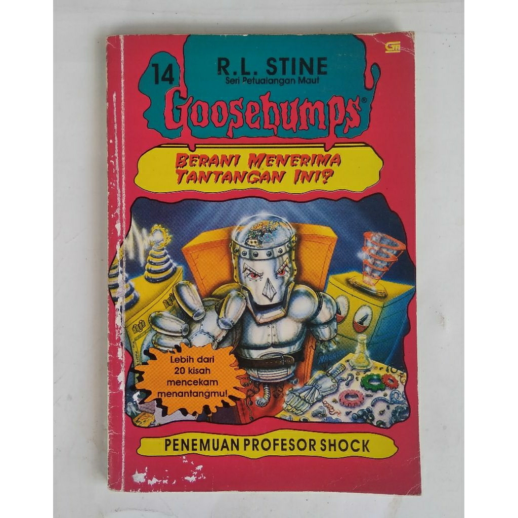 Goosebumps No.4(seri petualangan maut) < Gm, 1999.(original, bekas)