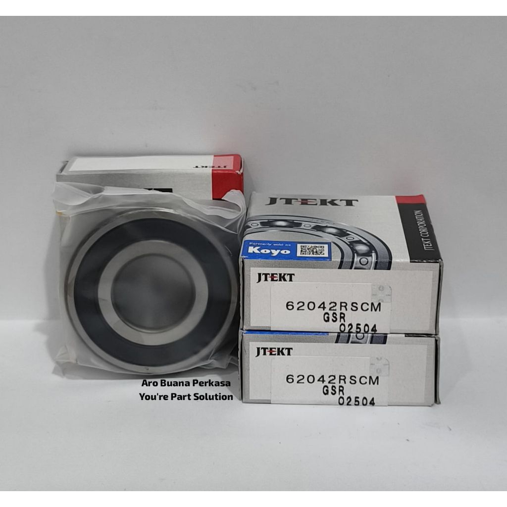 Bearing 6204 2RS/ 6204 2RSCM Koyo Original Made In Japan