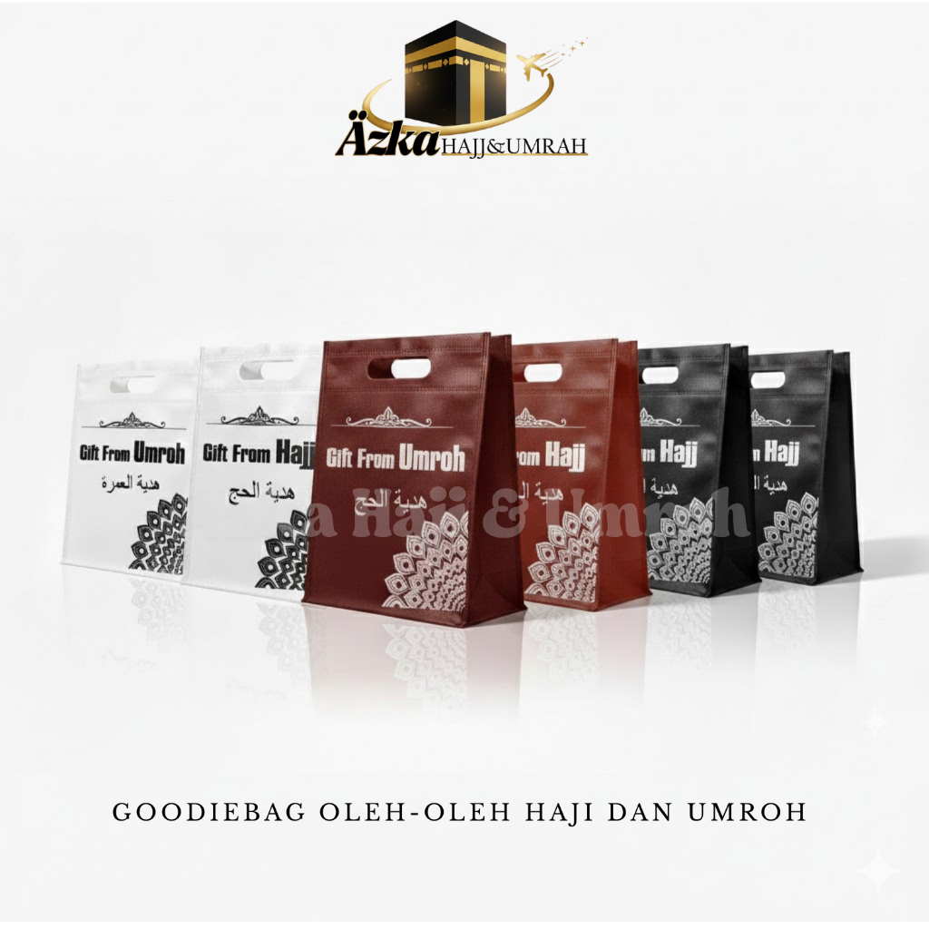 GOODIEBAG / TAS HAJI DAN UMROH / KEMASAN OLEH-OLEH HAJI & UMROH TAS EXLUSIVE