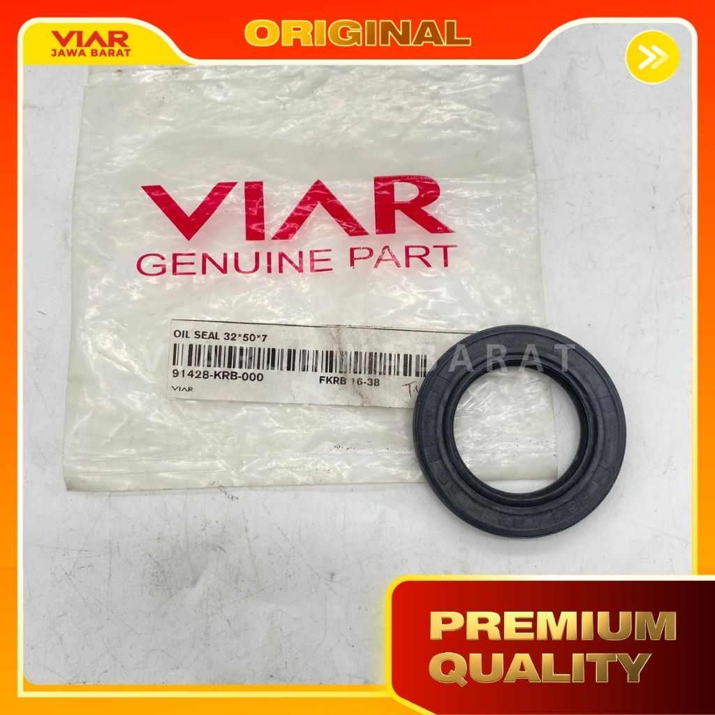 Oil Seal 32*50*7 Seal Sok Viar Karya Bit Model Lama bebek tahun lama 91428-KRB-000