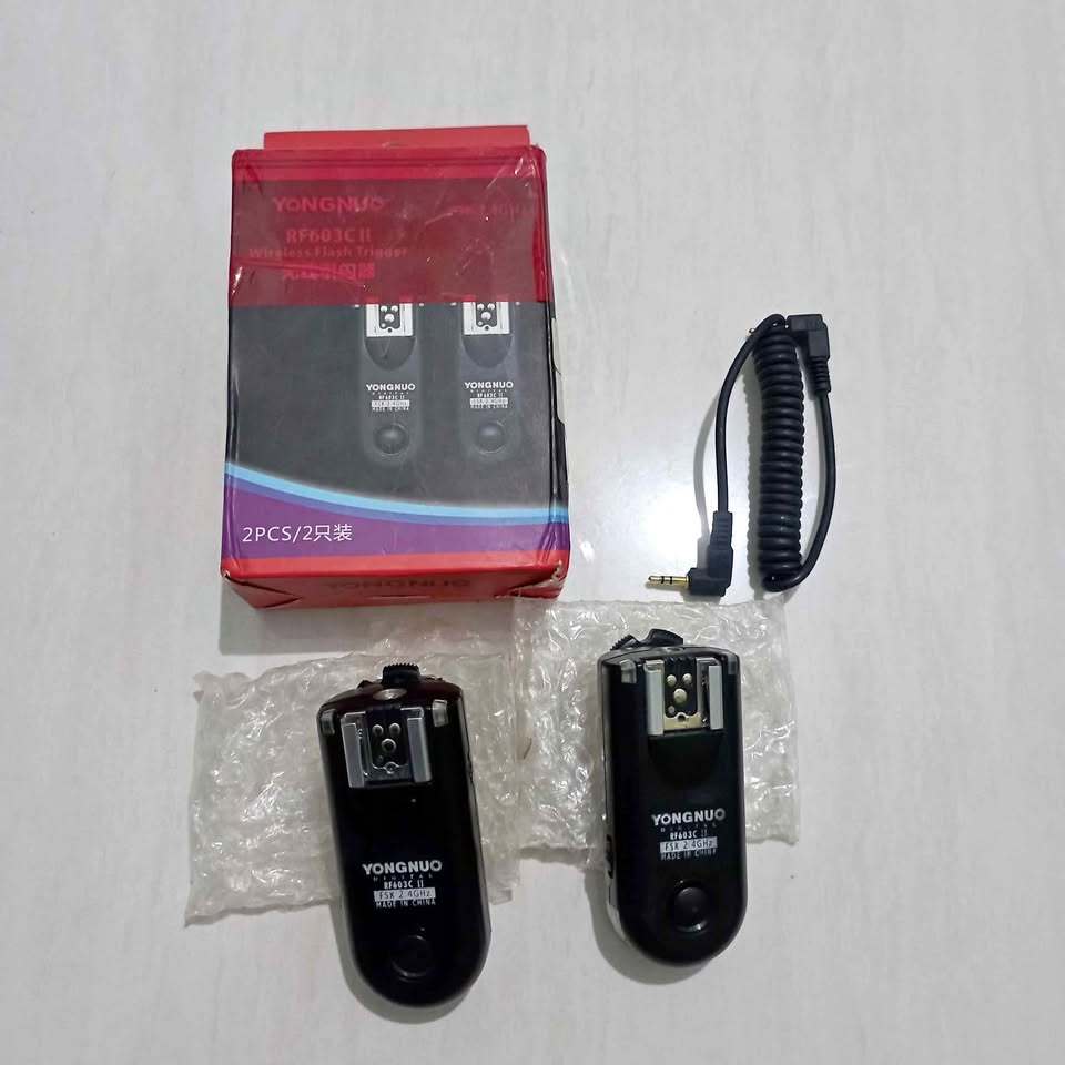Trigger Flash Yongnuo - RF603C II (for Canon)