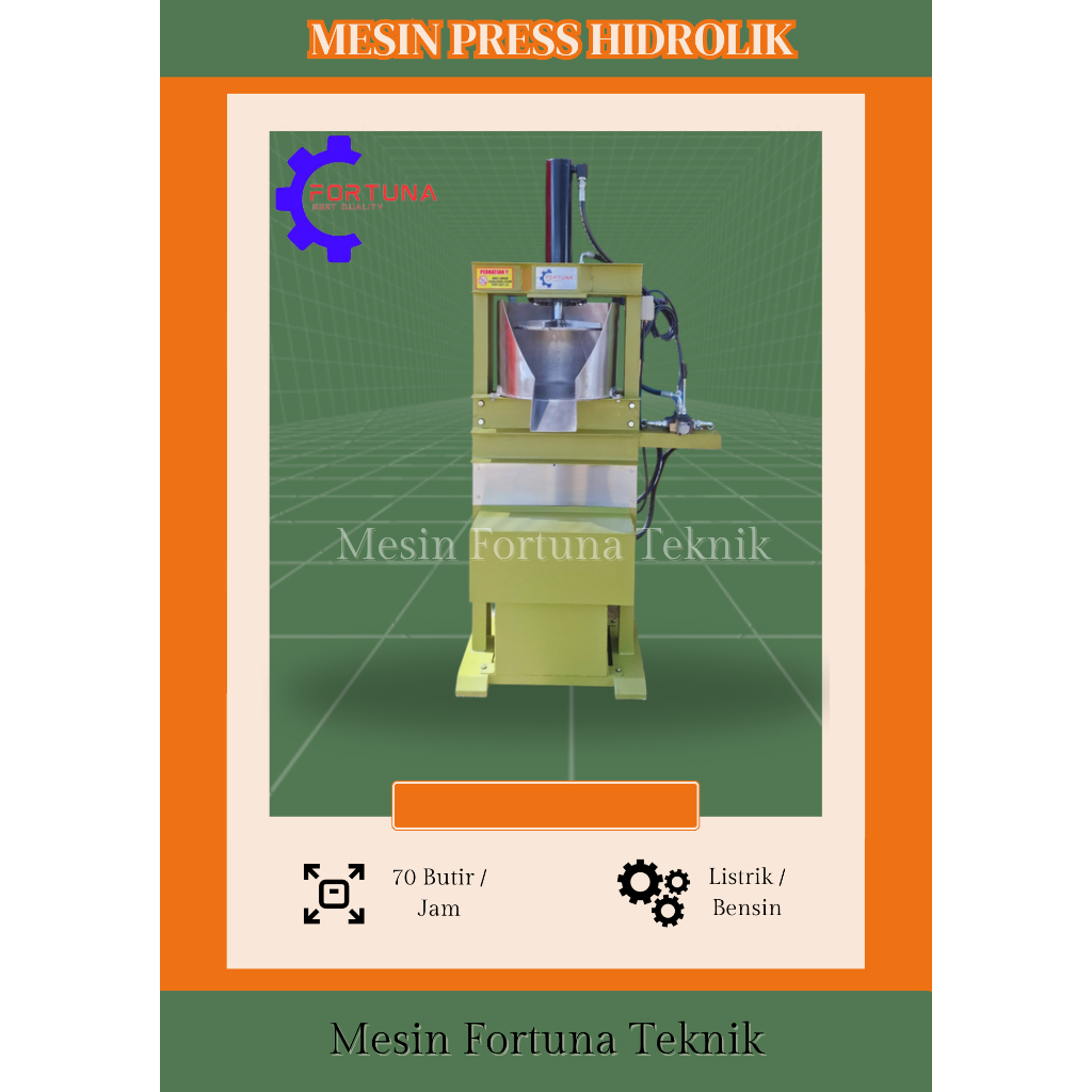 Mesin Press Kelapa Hidrolik