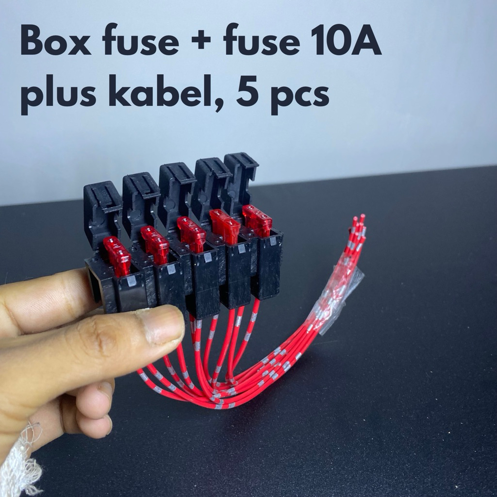 box fuse free fuse 10A  sekring besar rumah sekring soket fuse box sekring relay relayset kelistrika