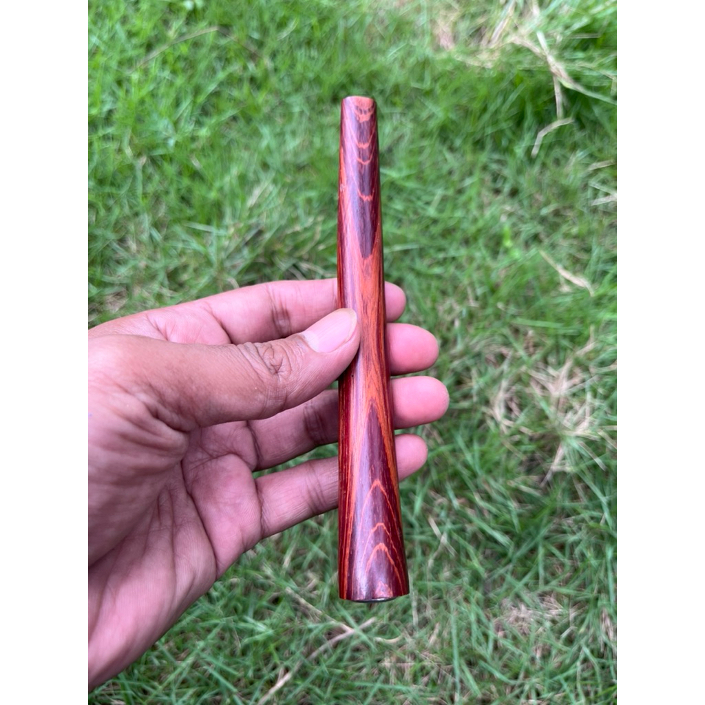 piparokok gaharu zebra merah 12cm