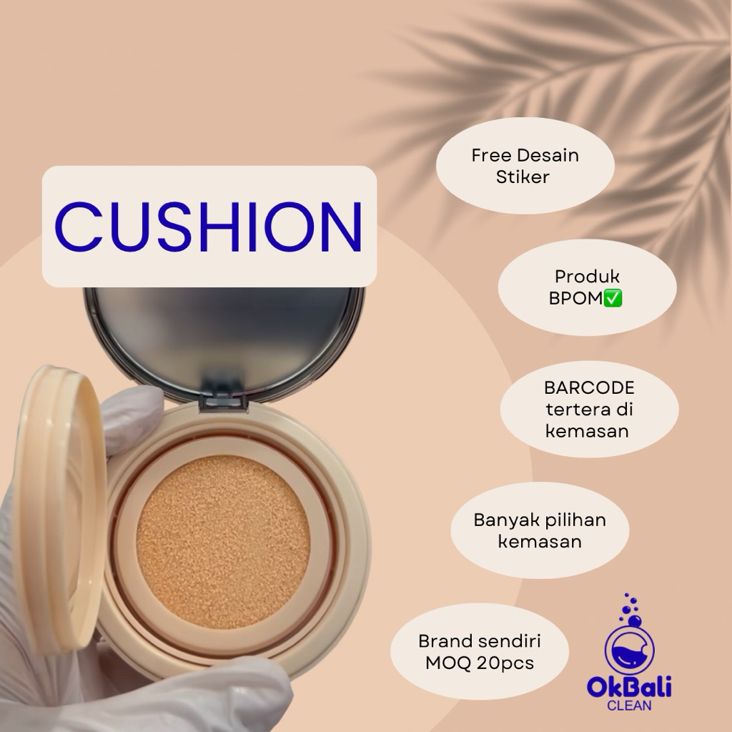 SAMPEL CUSHION BPOM | MAKLON MURAH | MAKLON MOQ RENDAH | MAKLON SKINCARE