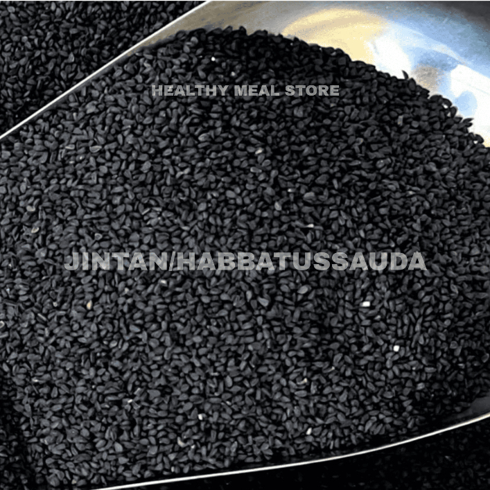 Biji Jintan Hitam Asli 100gr Habbatussauda Wangi Sehat