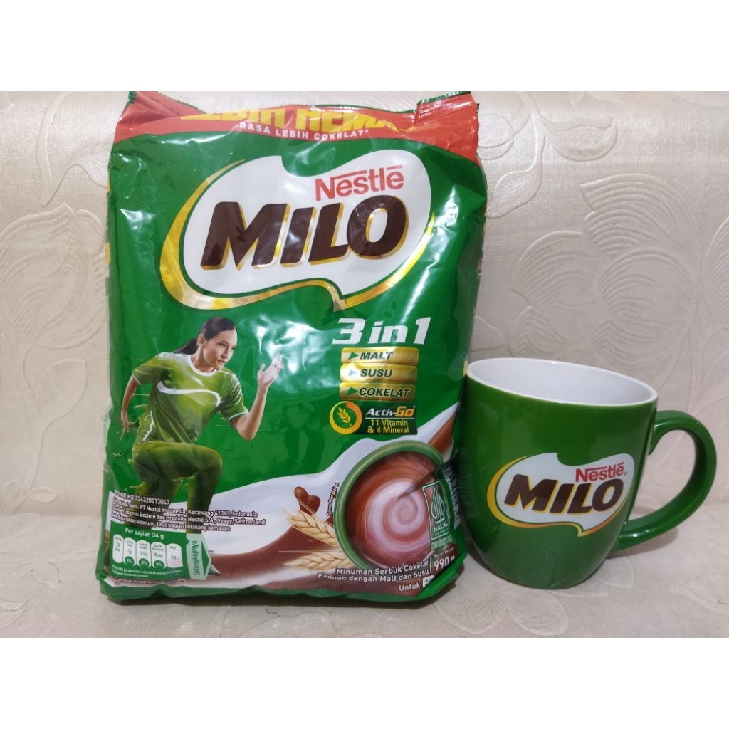 NESCAFE CLASSIC 90 GRAM + MUG / MILO 3 IN 1 990 GRAM + MUG / PAKET KOPI NESCAFE + MUG / NESCAFE FREE