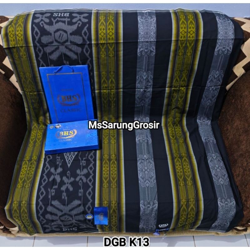SARUNG BHS CLASSIC SKT DAM, SKT BRL & SKT RTM GOLD & SILVER ORIGINAL