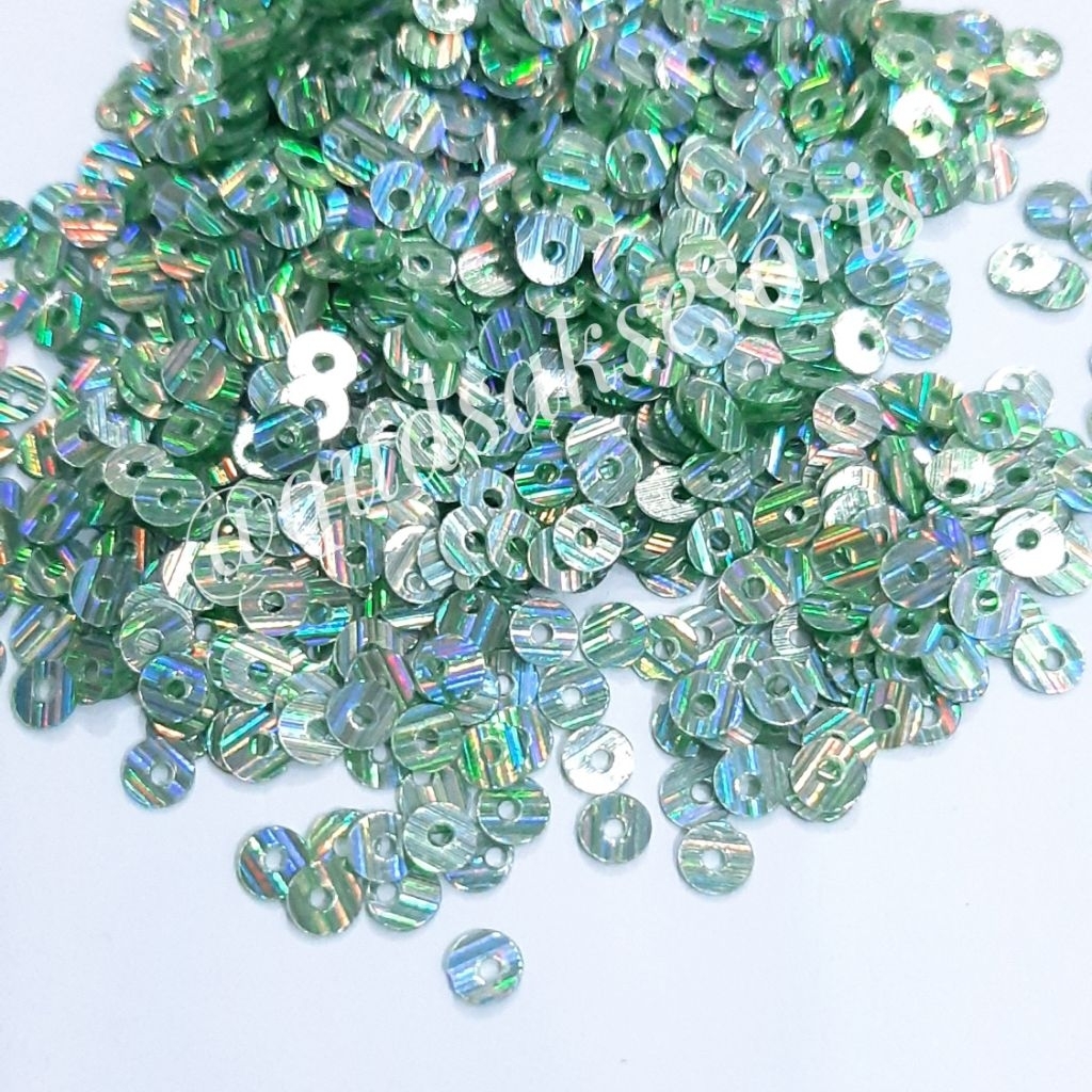 Sequin/burci payet flat 4mm laser 3