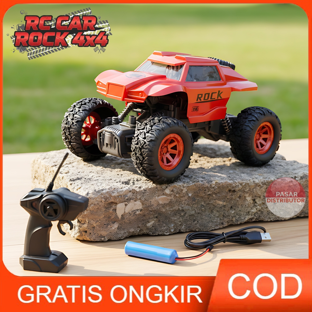 Pasar Distributor RC ROCK 4X4 CRAWLER 17835 Mobil Remote Control Rock Crawler Offroad Battle Anak