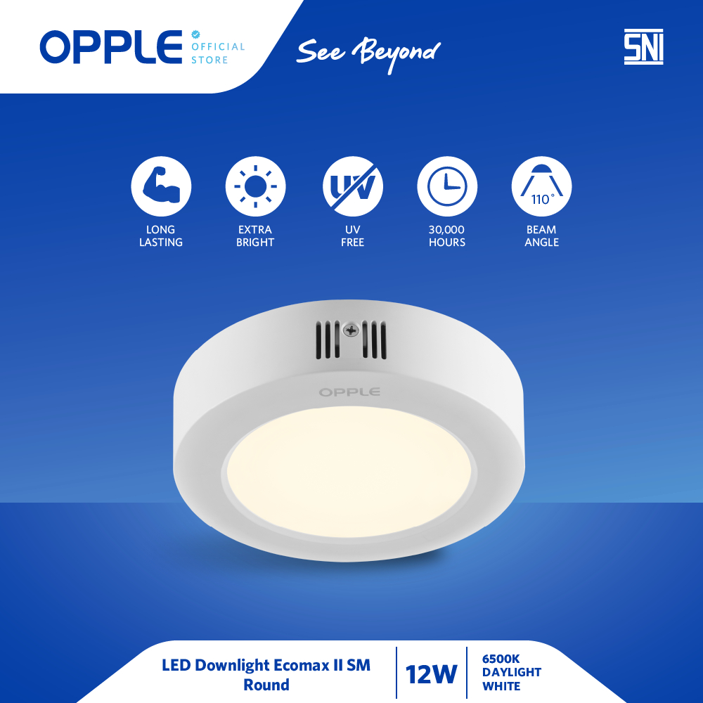 OPPLE LED Downlight SM Outbow 12 Watt Round