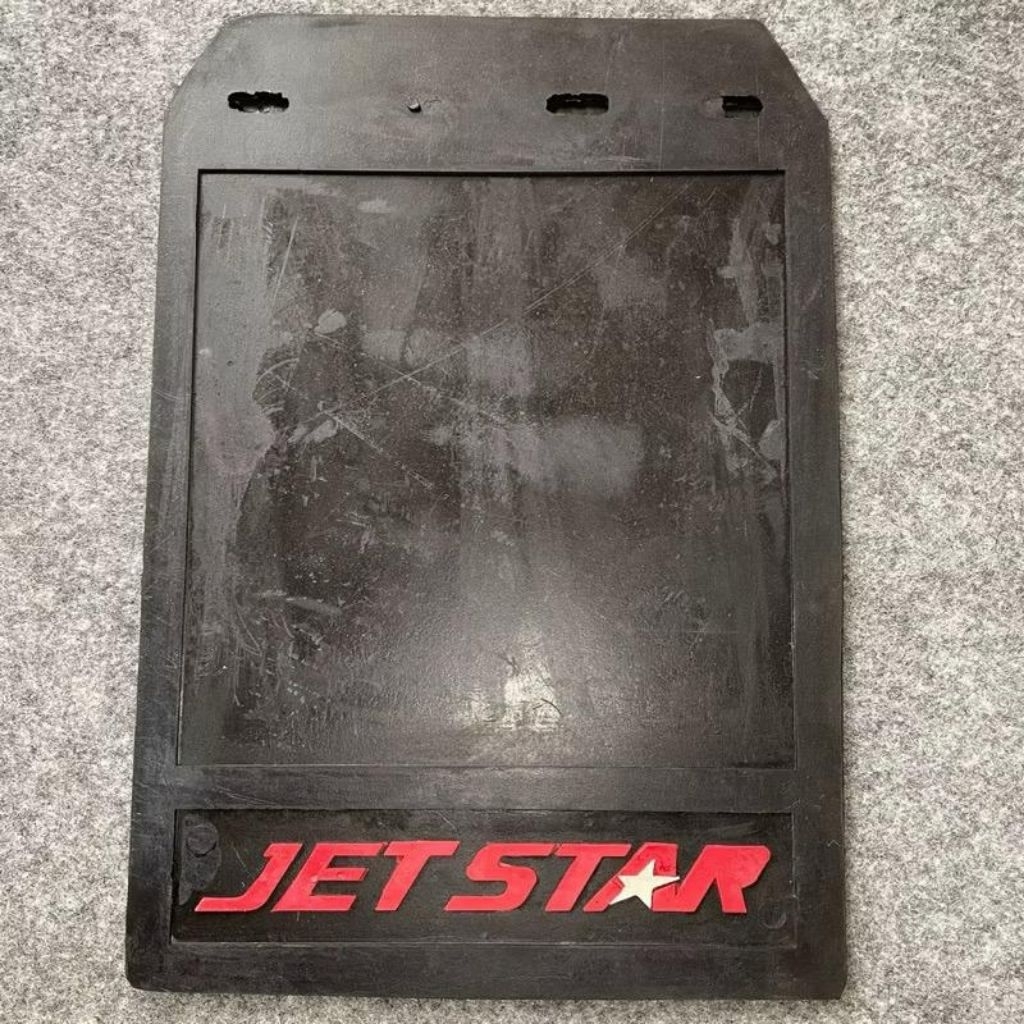 KARPET LUMPUR MUDGUARD JETSTAR UNTUK MOBIL UNIVERSAL  Mudflap KaretCar Full Karet Bahan Dasar Karet 