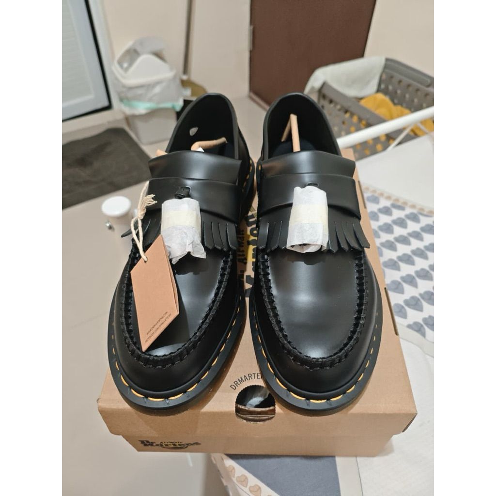 Dr. Martens Core Adrian Bex Unisex Shoes - Black Smooth