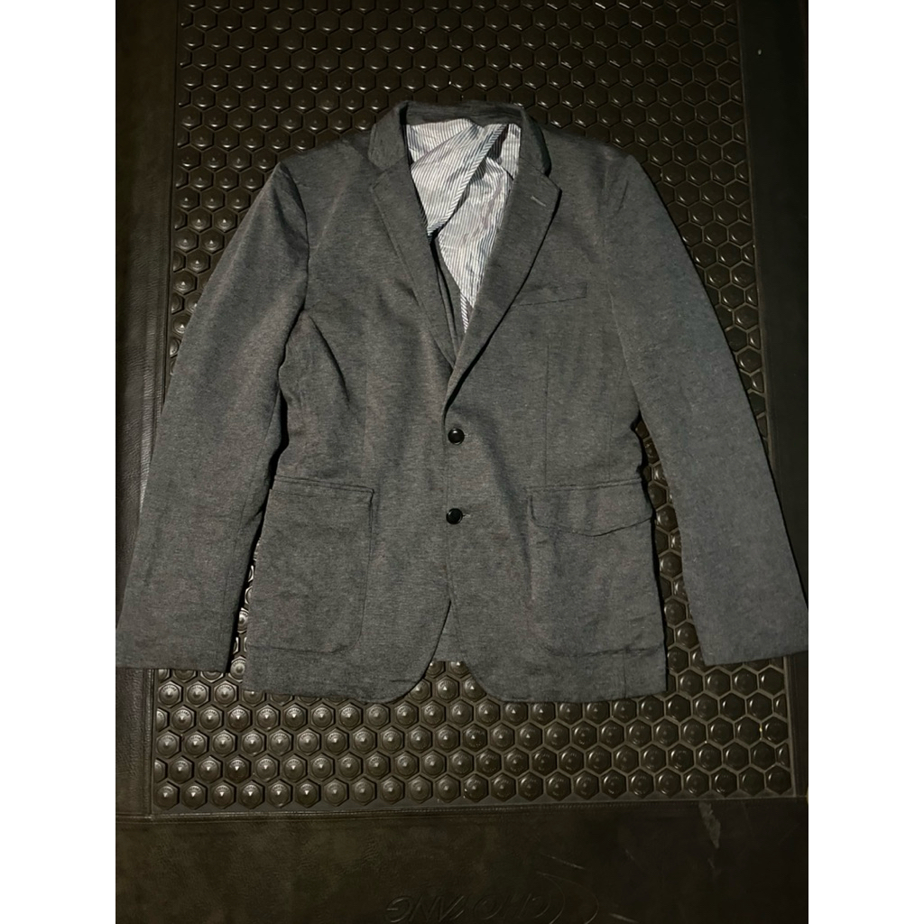 BLAZER JAS SPAO FOR MEN ABU MEWAH BRANDED bahan SEMI KAOS