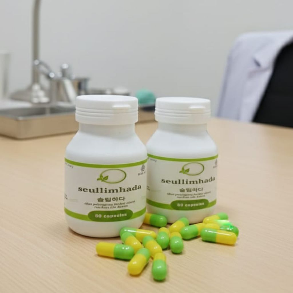 50 Kapsul Obat herbal DIET KOREA penurun berat badan racikan ala negeri gingseng ampuh hahal