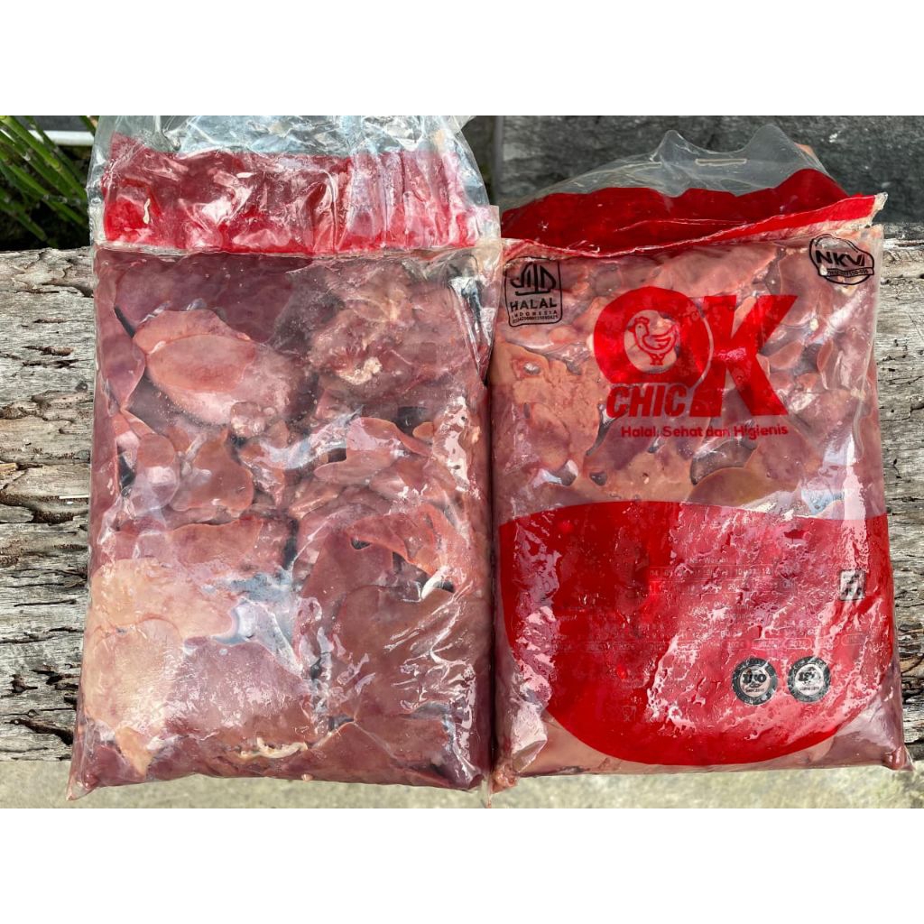 PROMO Hati Ayam Super merk OK / Hati Ayam Premium (Frozen)