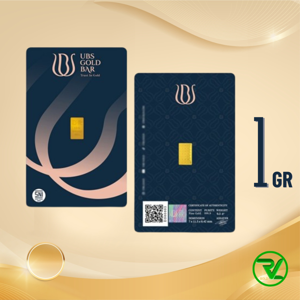 Rvl Gold Logam Mulia Ubs ( Lm ) 1gr 1 Gram
