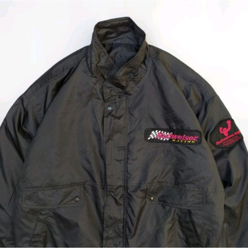 Vintage Budweiser Racing Jaket