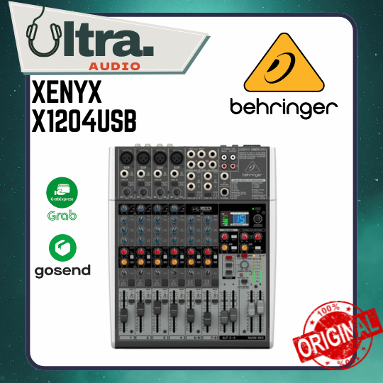 Behringer XENYX X1204USB / X 1204USB / X1204 USB Mixer Audio ORIGINAL