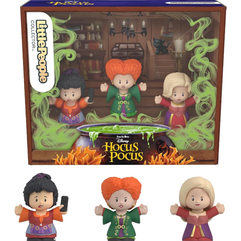 Little People Collector Disney Hocus Pocus Movie Special Edition Set for Adults & Fans