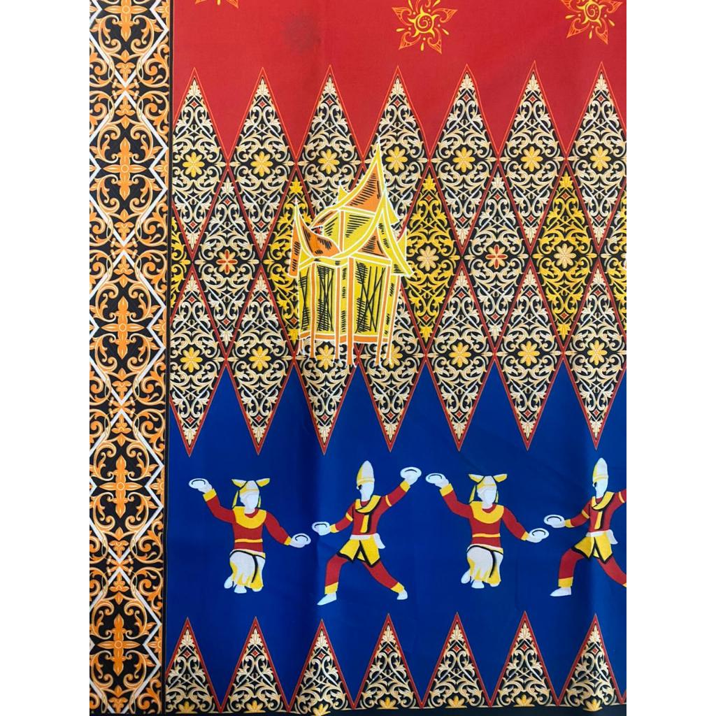 (Satuan per 0,5 m) Kain Batik 1 Abad Muhammadiyah Minang