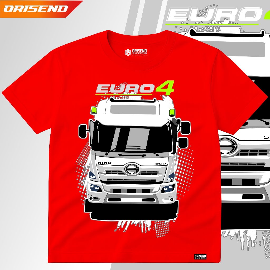Kaos Anak Driver Truk Hino 500 Hino Lohan Euro4 Houling Terbaru