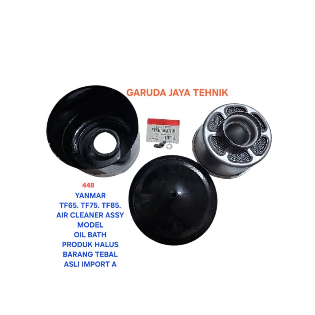 Filter udara komplit Air cleaner assy model baru model new oil bath milenium TF65 TF75 TF85 produk t