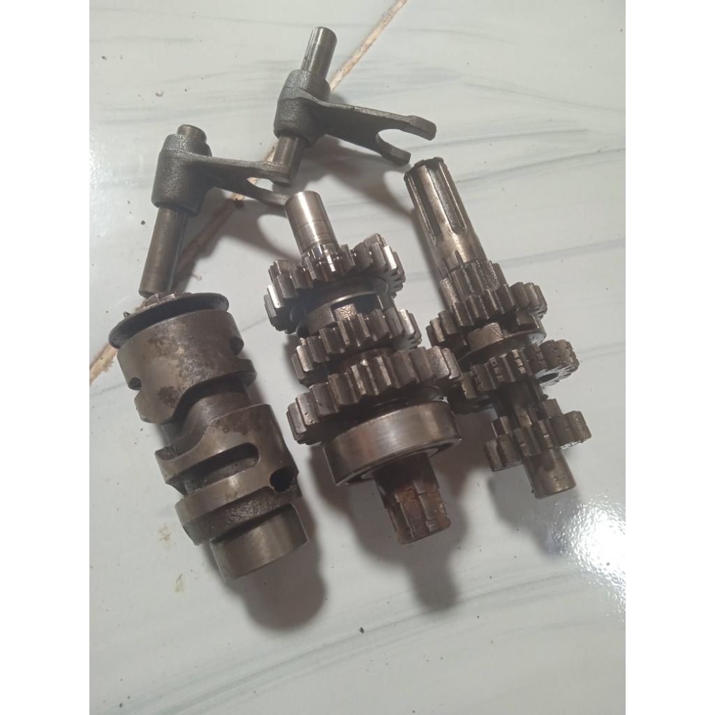 Gear ger rasio gigi raseo transmisi Suzuki RC 100 crystal tornado