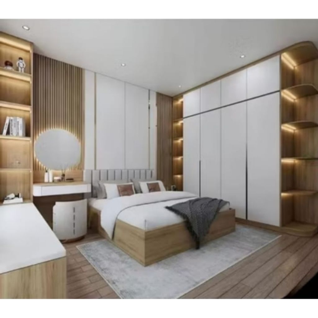 Paket Kamar Tidur Minimalis Set kamar Tidur Lengkap Bedroom Set  Kamar Set Minimalis  Set Kamar Tidu