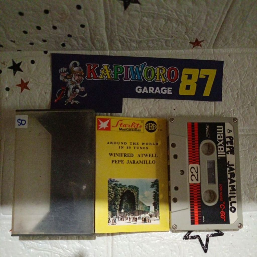 KASET PITA,,,AROUND THE WORLD IN 80 TUNES WINIFRED ATWELL PEPE JARAMILLO