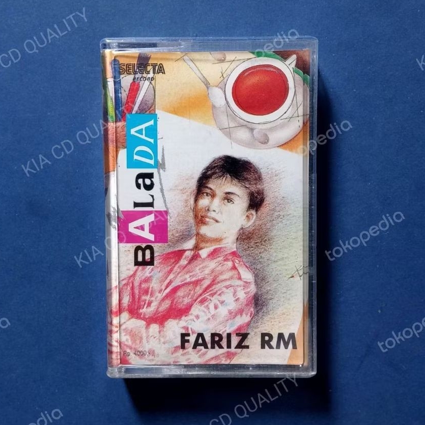 Kaset Pita Fariz RM Album Balada Prod Selecta Records