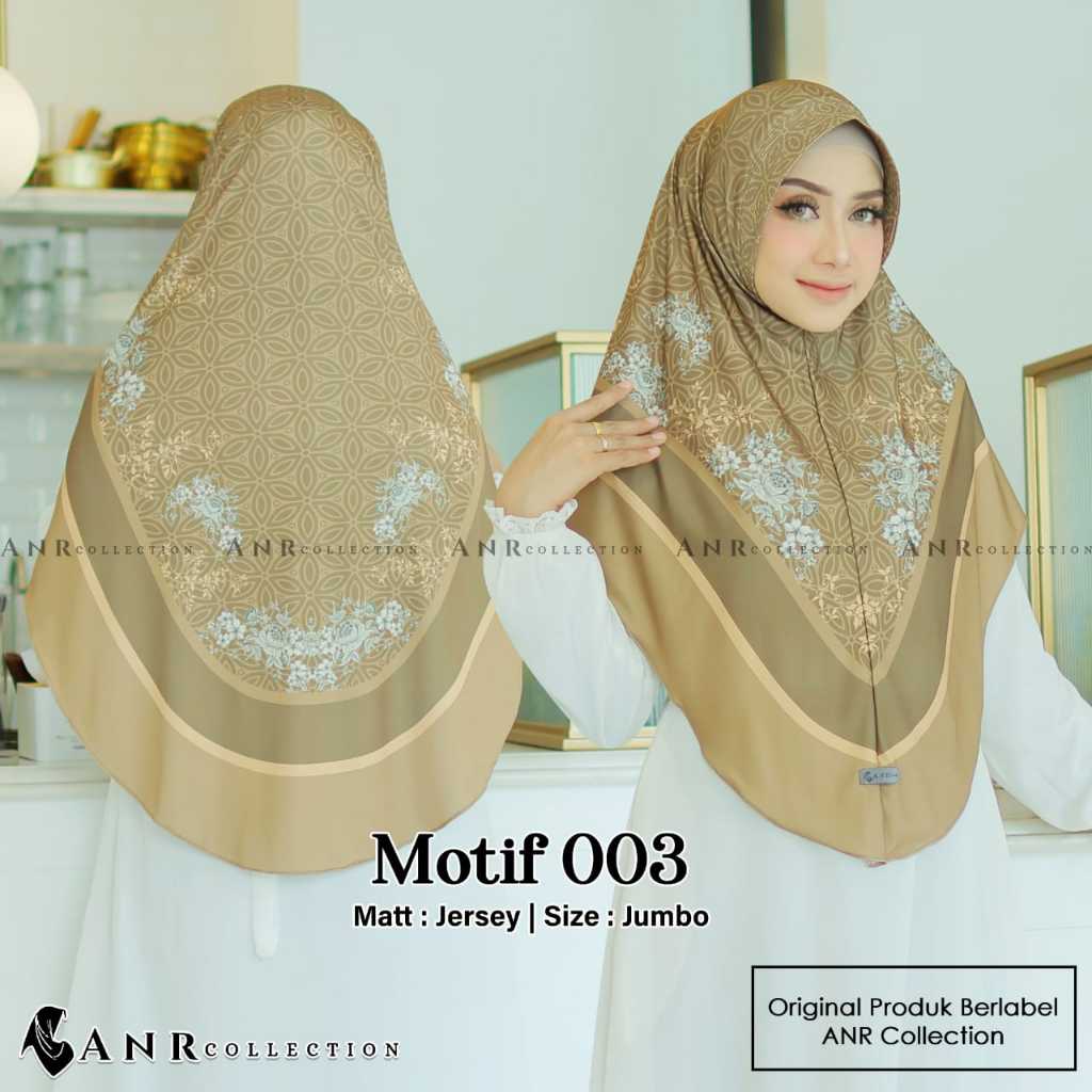 Hijab Bergo instant motif premium instant hijab Standar Bergo printing Shar'i Muslim women syari