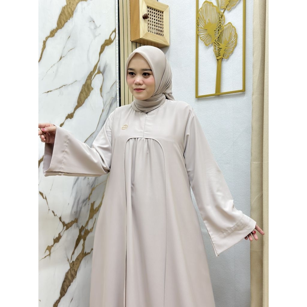 Abaya Dubai Polos Premium/ Abaya Polos Premium / Abaya Mahira Premium