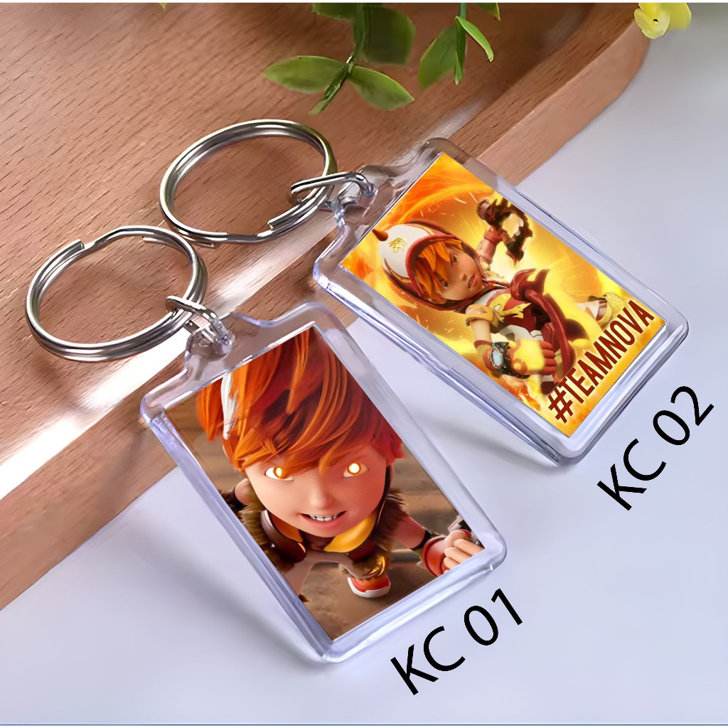 Keychain BOBOIBOY NOVA - Ganci BOBOIBOY  - Gantungan Kunci - BOBOIBOY NOVA