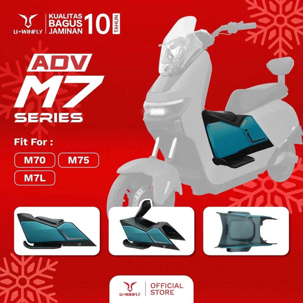 ADV Box Uwinfly NFC Box Bagasi D65, D75, M60, M75, M60L Box Multifungsi