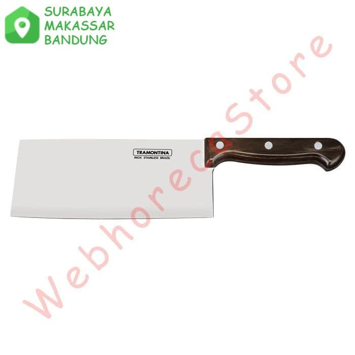 Tramontina Cleaver Knife 7" / Pisau Parang Golok Cincang 17cm